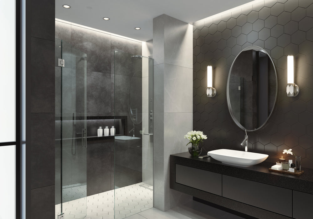 Wall Sconce Z-Lite 1010-1S-BN-LED Brushed Nickel Cooper 1 Light Wall Sconce Z-Lite