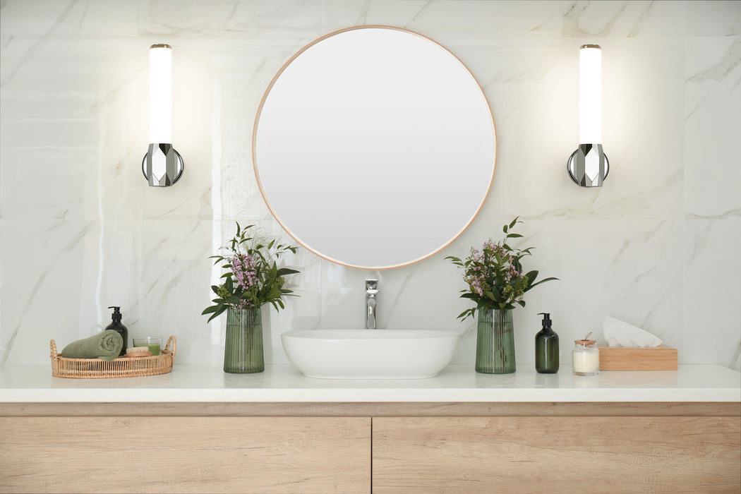 Wall Sconce Z-Lite 1010-1S-CH-LED Chrome Cooper 1 Light Wall Sconce Z-Lite