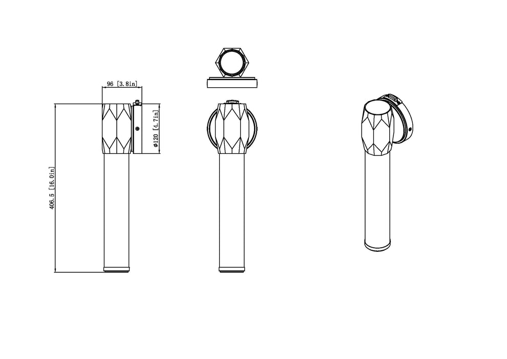 Wall Sconce Z-Lite 1010-1S-MGLD-LED Modern Gold Cooper 1 Light Wall Sconce Z-Lite