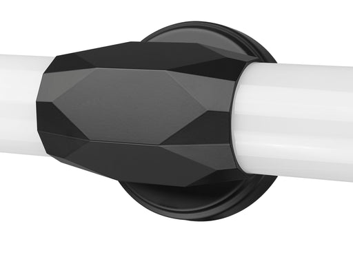 Vanity Z-Lite 1010-40W-MB-LED Matte Black Cooper 1 Light Vanity Z-Lite