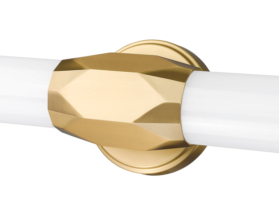 Vanity Z-Lite 1010-40W-MGLD-LED Modern Gold Cooper 1 Light Vanity Z-Lite