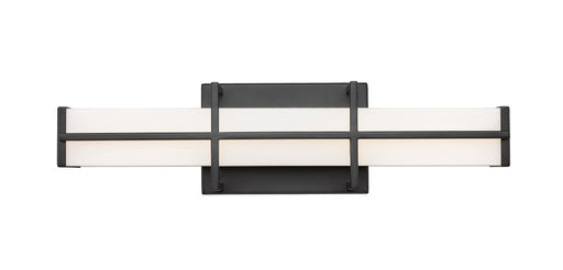 Vanity Z-Lite 1011-18W-MB-LED Matte Black Harrison 1 Light Vanity Z-Lite