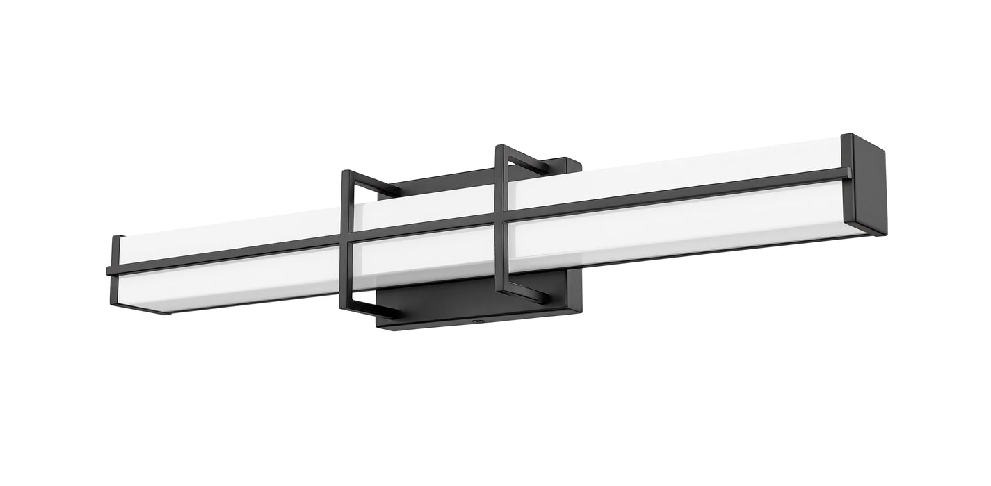 Vanity Z-Lite 1011-25W-MB-LED Matte Black Harrison 1 Light Vanity Z-Lite
