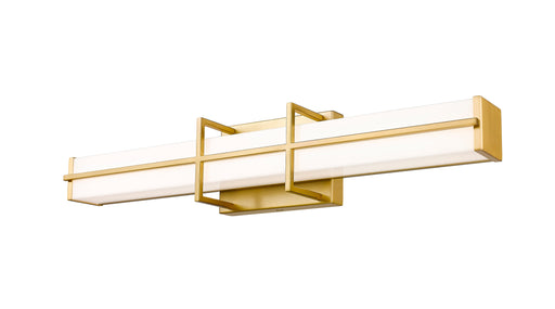 Vanity Z-Lite 1011-25W-MGLD-LED Modern Gold Harrison 1 Light Vanity Z-Lite
