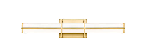 Vanity Z-Lite 1011-25W-MGLD-LED Modern Gold Harrison 1 Light Vanity Z-Lite