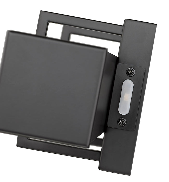 Vanity Z-Lite 1011-32W-MB-LED Matte Black Harrison 1 Light Vanity Z-Lite