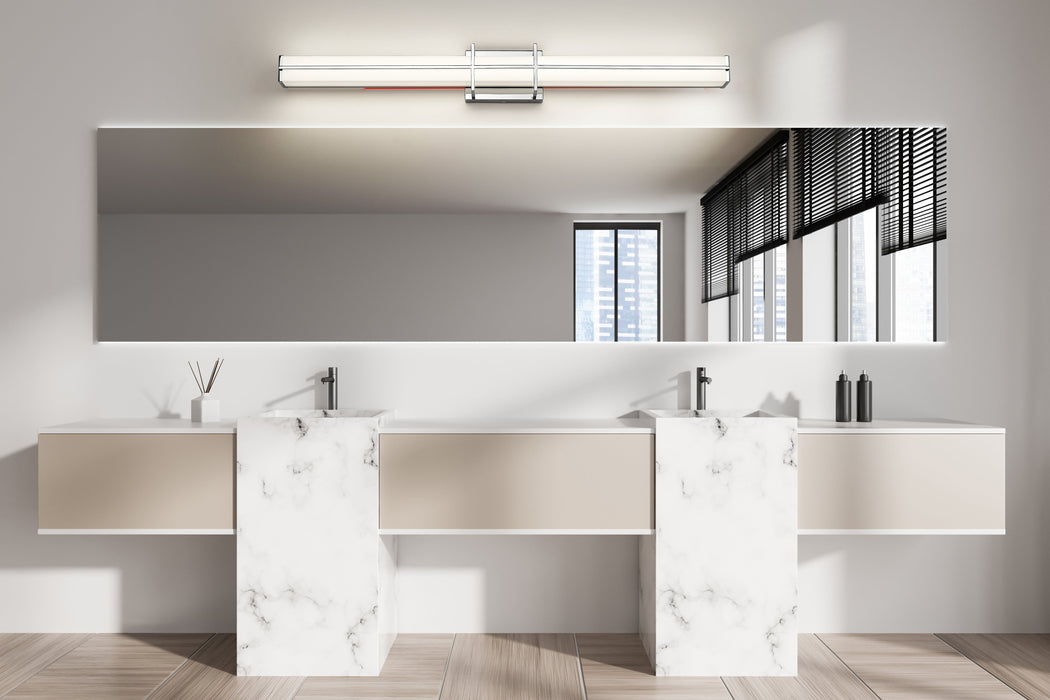 Vanity Z-Lite 1011-40W-CH-LED Chrome Harrison 1 Light Vanity Z-Lite