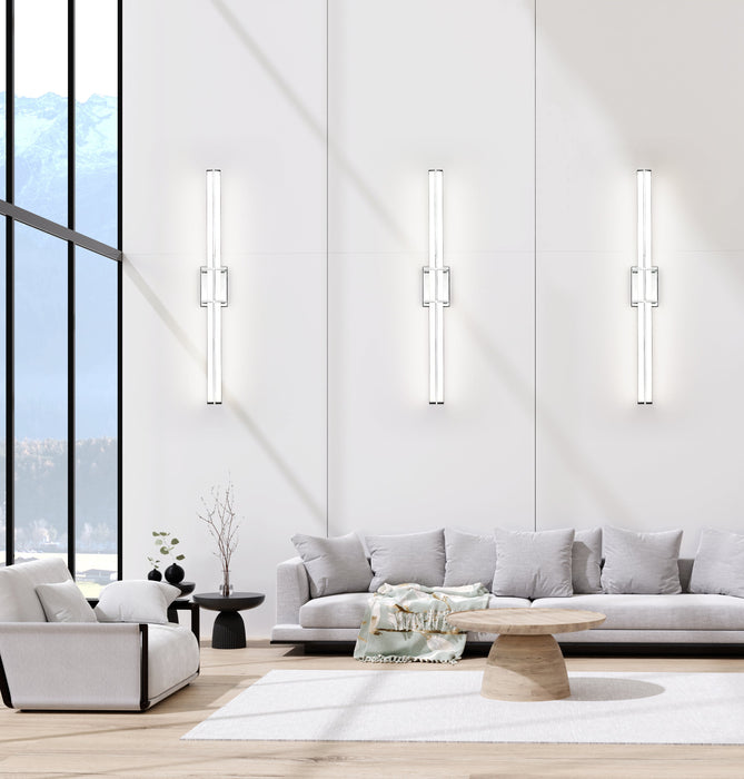 Vanity Z-Lite 1011-40W-CH-LED Chrome Harrison 1 Light Vanity Z-Lite