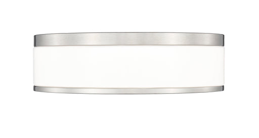 Flush Mount Z-Lite 1012F12-BN-LED Brushed Nickel Ballord 1 Light Flush Mount Z-Lite