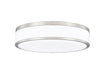Flush Mount Z-Lite 1012F16-BN-LED Brushed Nickel Ballord 1 Light Flush Mount Z-Lite
