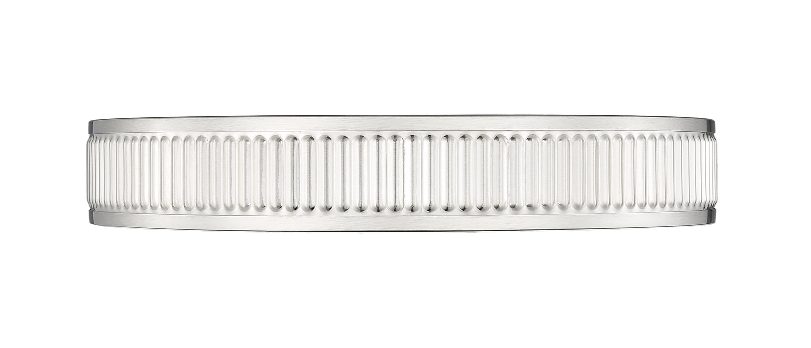 Flush Mount Z-Lite 1013F16-BN-LED Brushed Nickel Stari 1 Light Flush Mount Z-Lite