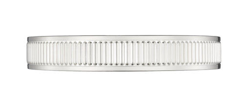 Flush Mount Z-Lite 1013F16-BN-LED Brushed Nickel Stari 1 Light Flush Mount Z-Lite