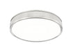 Flush Mount Z-Lite 1013F16-BN-LED Brushed Nickel Stari 1 Light Flush Mount Z-Lite