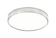 Flush Mount Z-Lite 1013F20-BN-LED Brushed Nickel Stari 1 Light Flush Mount Z-Lite