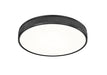 Flush Mount Z-Lite 1013F20-MB-LED Matte Black Stari 1 Light Flush Mount Z-Lite