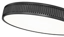Flush Mount Z-Lite 1013F20-MB-LED Matte Black Stari 1 Light Flush Mount Z-Lite
