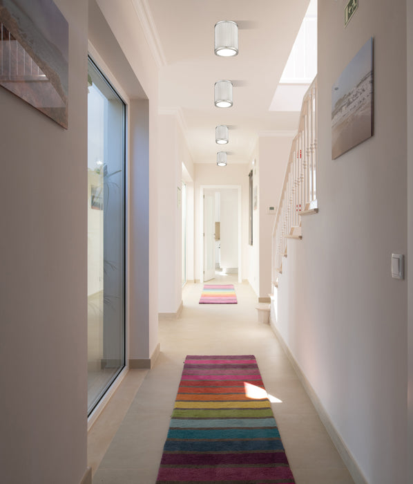 Flush Mount Z-Lite 1013F6-BN-LED Brushed Nickel Stari 1 Light Flush Mount Z-Lite