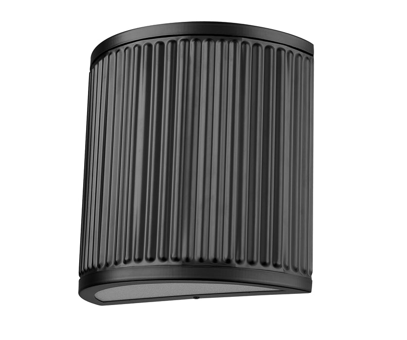 Wall Sconce Z-Lite 1013S-MB-LED Matte Black Stari 1 Light Wall Sconce Z-Lite