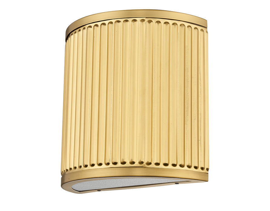 Wall Sconce Z-Lite 1013S-MGLD-LED Modern Gold Stari 1 Light Wall Sconce Z-Lite