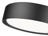 Flush Mount Z-Lite 1014F12-MB-LED Matte Black Kawan 1 Light Flush Mount Z-Lite