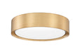 Flush Mount Z-Lite 1014F12-MGLD-LED Modern Gold Kawan 1 Light Flush Mount Z-Lite