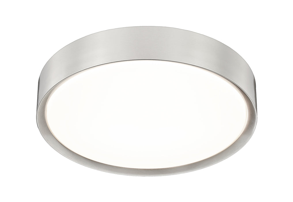 Flush Mount Z-Lite 1014F16-BN-LED Brushed Nickel Kawan 1 Light Flush Mount Z-Lite
