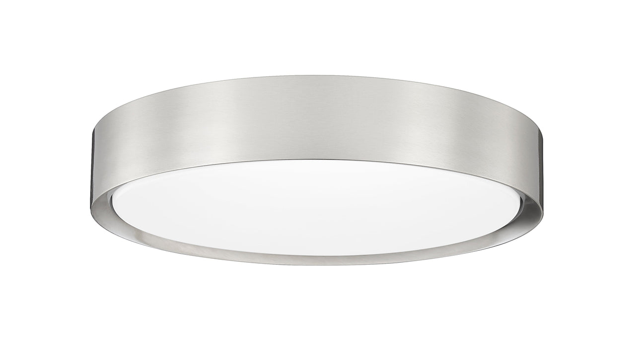 Flush Mount Z-Lite 1014F16-BN-LED Brushed Nickel Kawan 1 Light Flush Mount Z-Lite