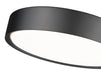 Flush Mount Z-Lite 1014F16-MB-LED Matte Black Kawan 1 Light Flush Mount Z-Lite