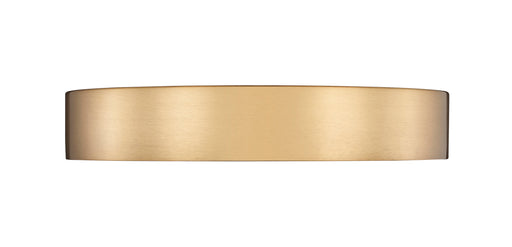 Flush Mount Z-Lite 1014F16-MGLD-LED Modern Gold Kawan 1 Light Flush Mount Z-Lite