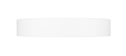 Flush Mount Z-Lite 1014F16-MW-MGLD-LED Matte White + Modern Gold Kawan 1 Light Flush Mount Z-Lite