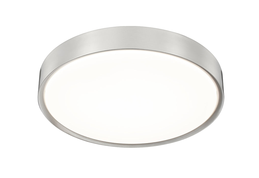 Flush Mount Z-Lite 1014F20-BN-LED Brushed Nickel Kawan 1 Light Flush Mount Z-Lite