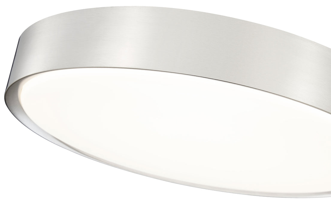 Flush Mount Z-Lite 1014F20-BN-LED Brushed Nickel Kawan 1 Light Flush Mount Z-Lite