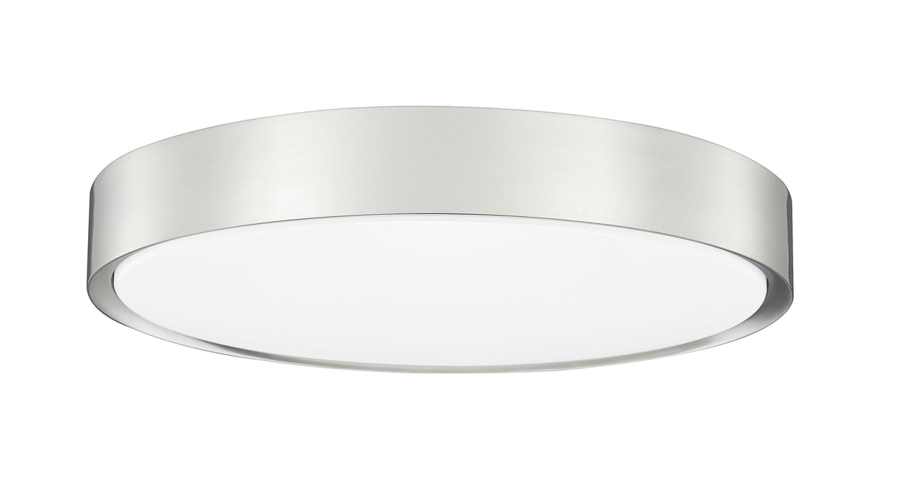Flush Mount Z-Lite 1014F20-BN-LED Brushed Nickel Kawan 1 Light Flush Mount Z-Lite