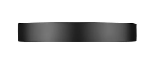 Flush Mount Z-Lite 1014F20-MB-LED Matte Black Kawan 1 Light Flush Mount Z-Lite