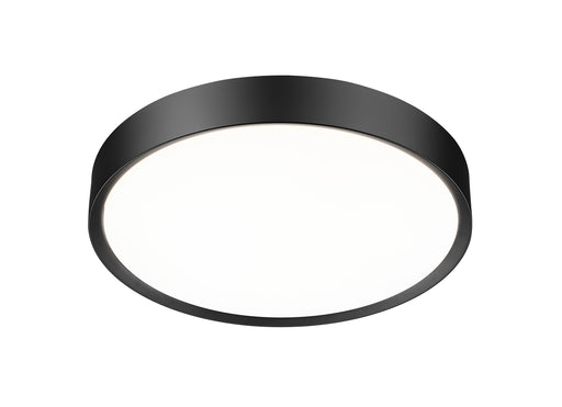 Flush Mount Z-Lite 1014F20-MB-LED Matte Black Kawan 1 Light Flush Mount Z-Lite