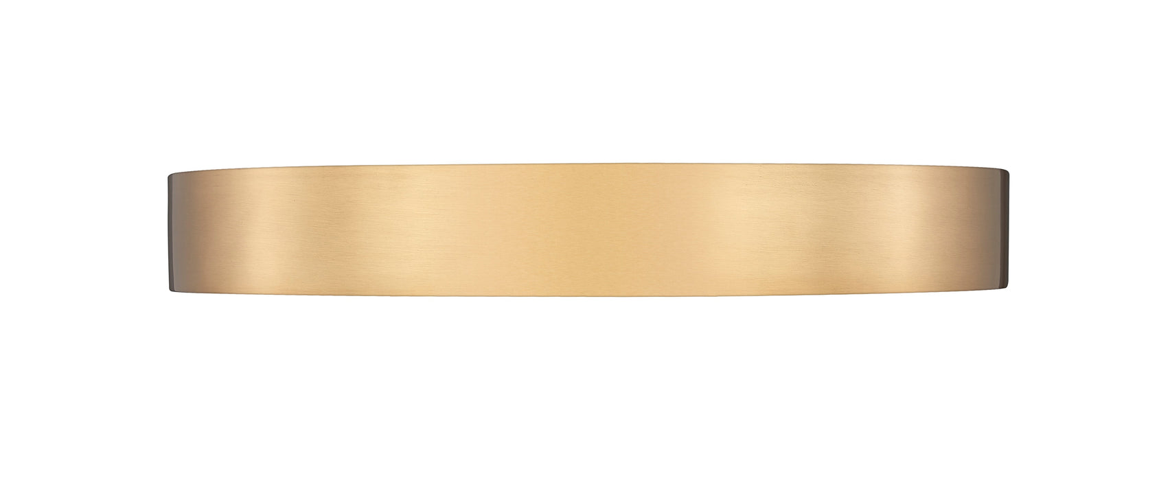 Flush Mount Z-Lite 1014F20-MGLD-LED Modern Gold Kawan 1 Light Flush Mount Z-Lite