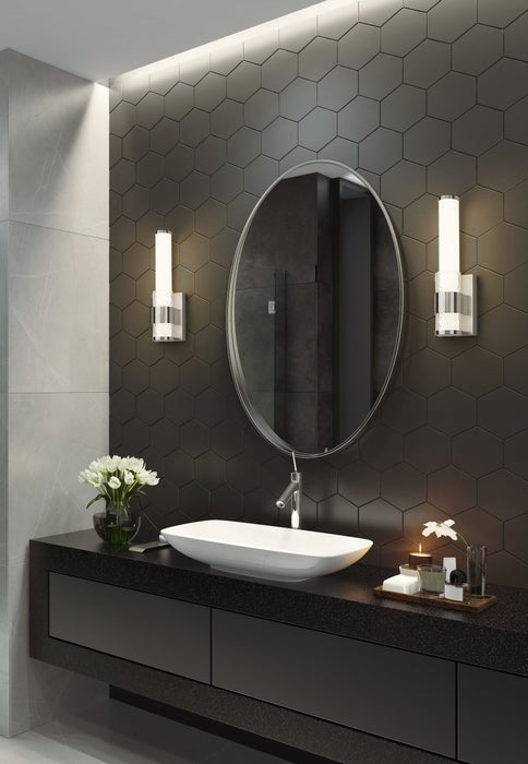 Wall Sconce Z-Lite 1015-1S-BN-LED Brushed Nickel Egon 1 Light Wall Sconce Z-Lite