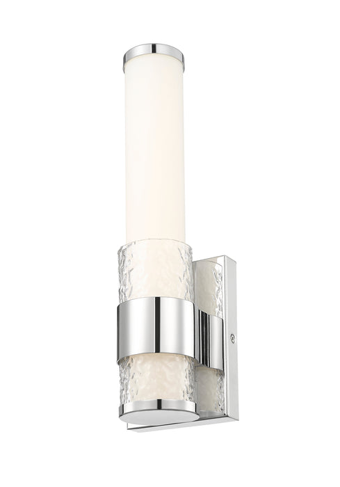 Wall Sconce Z-Lite 1015-1S-CH-LED Chrome Egon 1 Light Wall Sconce Z-Lite