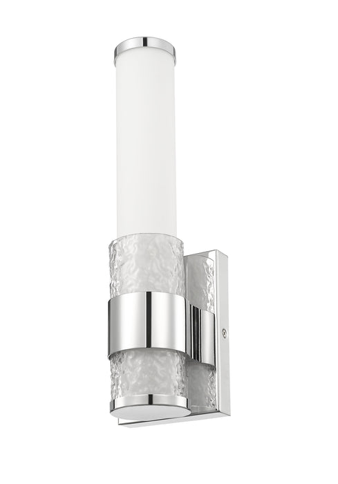 Wall Sconce Z-Lite 1015-1S-CH-LED Chrome Egon 1 Light Wall Sconce Z-Lite