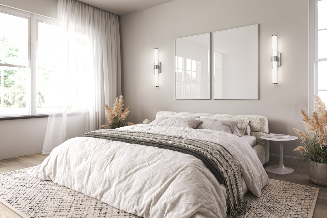 Vanity Z-Lite 1015-25W-BN-LED Brushed Nickel Egon 1 Light Vanity Z-Lite