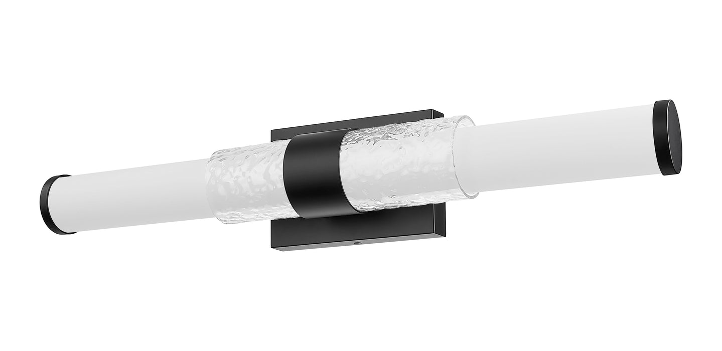 Vanity Z-Lite 1015-25W-MB-LED Matte Black Egon 1 Light Vanity Z-Lite