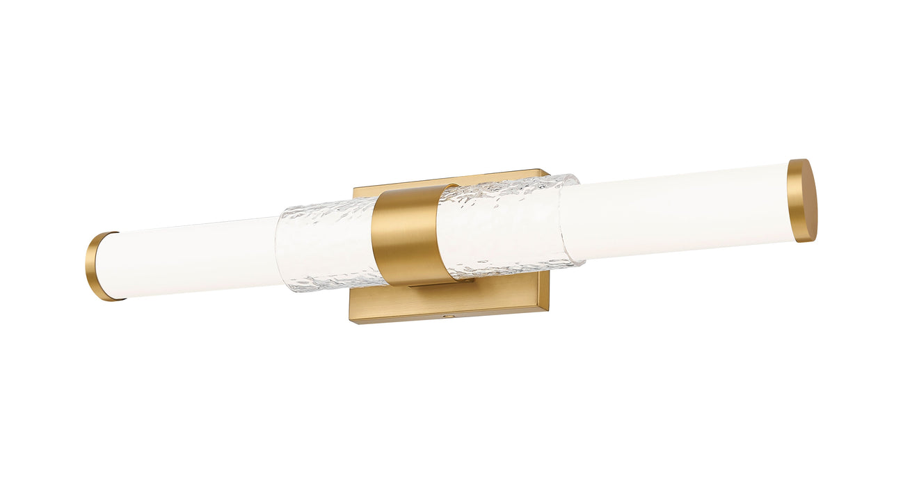 Vanity Z-Lite 1015-25W-MGLD-LED Modern Gold Egon 1 Light Vanity Z-Lite