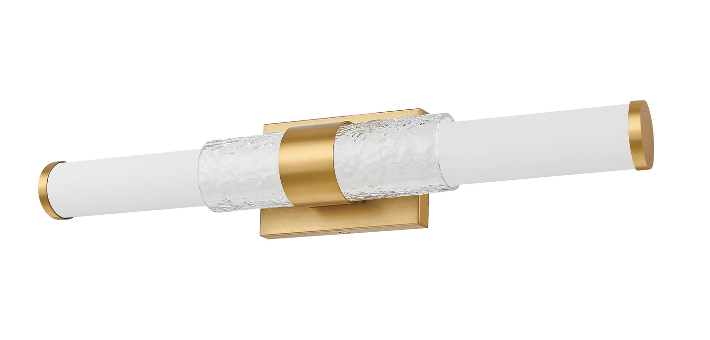 Vanity Z-Lite 1015-25W-MGLD-LED Modern Gold Egon 1 Light Vanity Z-Lite