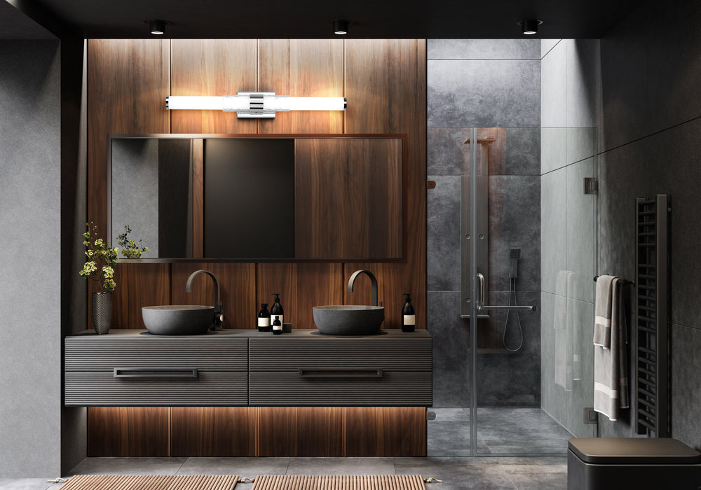 Vanity Z-Lite 1015-32W-CH-LED Chrome Egon 1 Light Vanity Z-Lite