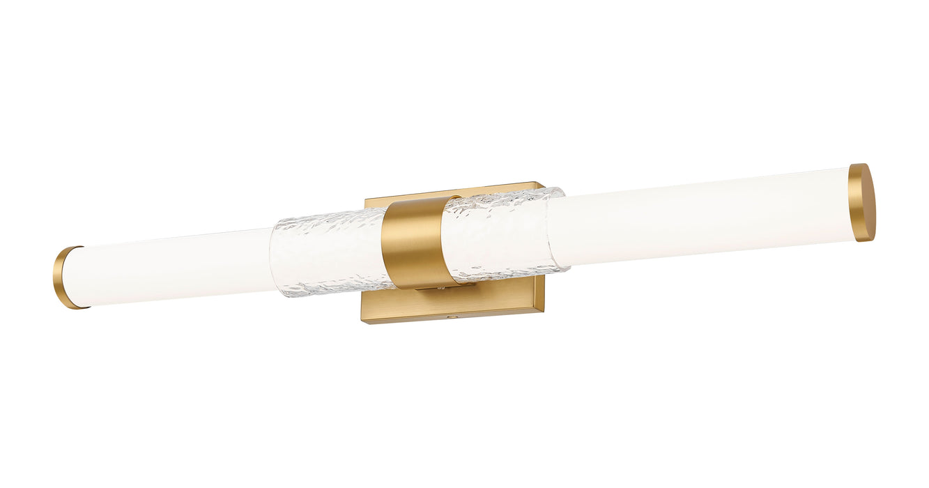 Vanity Z-Lite 1015-32W-MGLD-LED Modern Gold Egon 1 Light Vanity Z-Lite