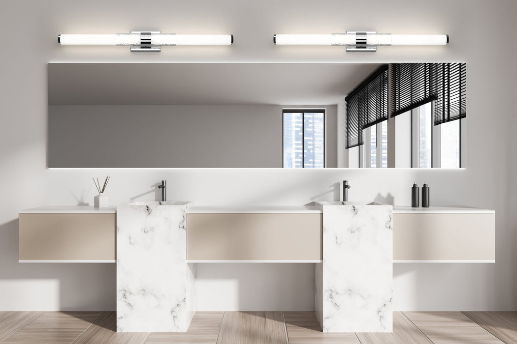 Vanity Z-Lite 1015-40W-CH-LED Chrome Egon 1 Light Vanity Z-Lite