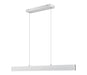 Linear Chandelier Z-Lite 1016-45L-BN-LED Brushed Nickel Hudson 1 Light Linear Chandelier Z-Lite