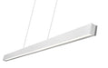 Linear Chandelier Z-Lite 1016-72L-BN-LED Brushed Nickel Hudson 1 Light Linear Chandelier Z-Lite