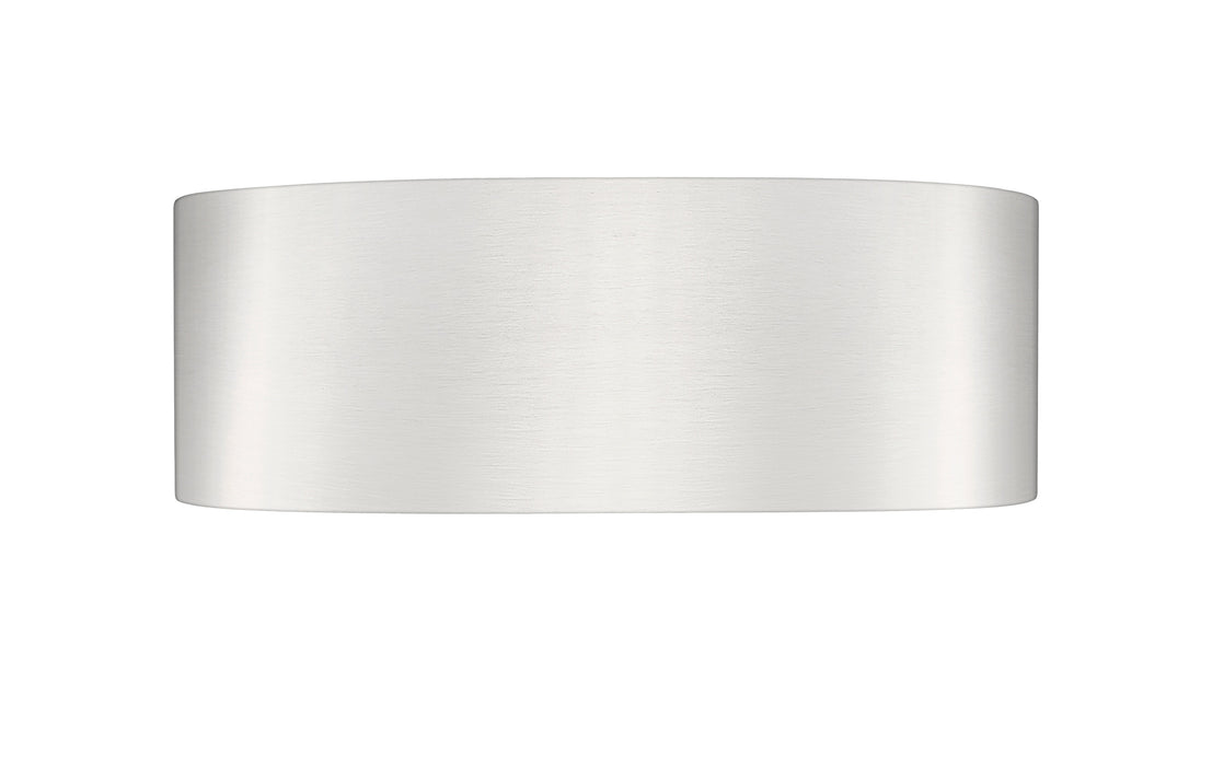 Flush Mount Z-Lite 1017F12-BN-LED Brushed Nickel Coronado 1 Light Flush Mount Z-Lite