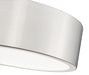 Flush Mount Z-Lite 1017F12-BN-LED Brushed Nickel Coronado 1 Light Flush Mount Z-Lite